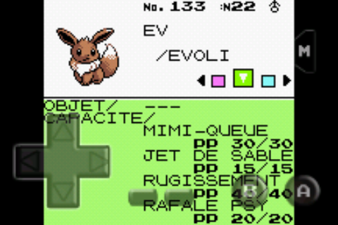 Evoli avec rafale psy!